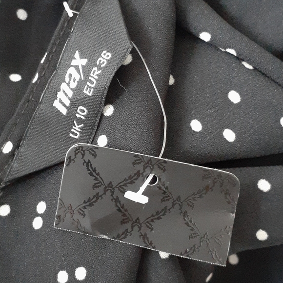Nwt Max polka dots blouse P1484 - Picture 8 of 8